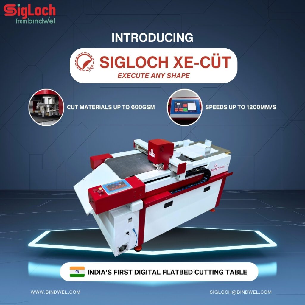 Sigloch XE-CÜT - India's 1st Digital Flatbed Cutting Table Solution