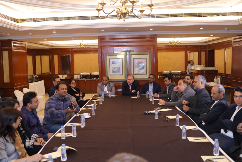 Participants engaged in discussion at Bindwel's book publishing roundtable