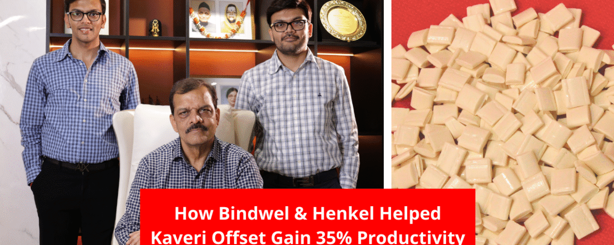 Bookbinding Adhesive Solutions: Henkel 4525 delivered measurable productivity gains, longer glue tank life and better books/kg at Kaveri Offset.