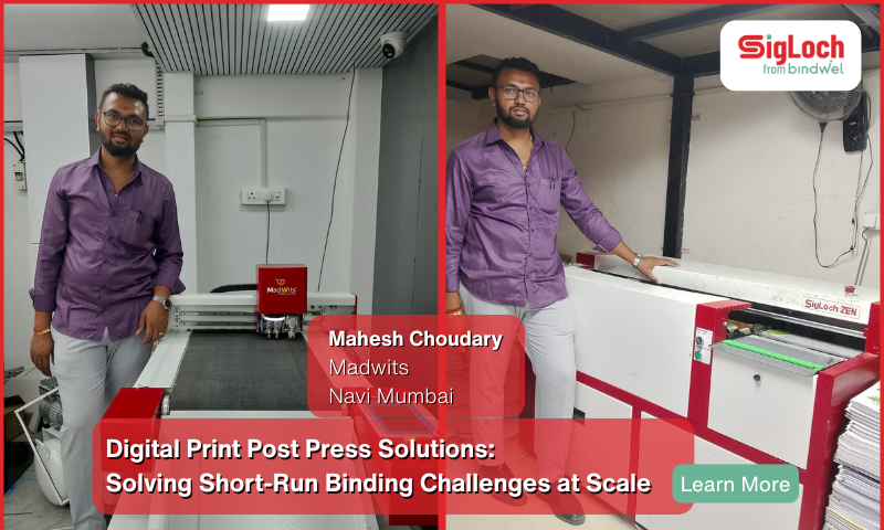 Digital Print Post Press Solutions with Sigloch Zen and XE-CÜT Pro at Madwits