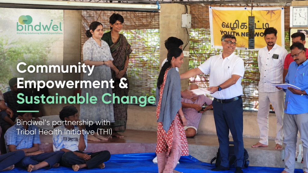 Bindwel team visiting Tribal Health Initiative for community empowerment and sustainable development